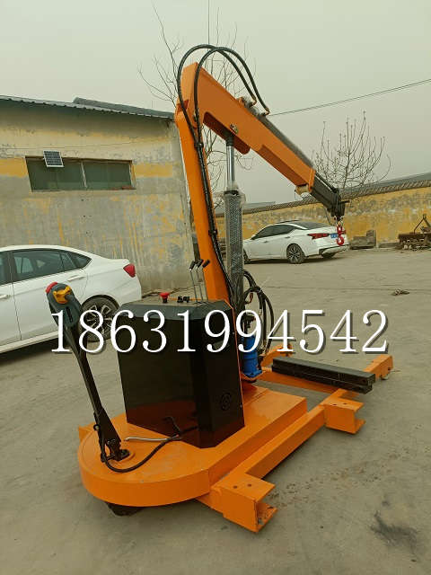 曹妃甸区自卸车厢随车吊 自制轮式四不像起重机 四驱平板吊 5吨 贵盛